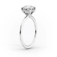 The Sarah Set With A 3.5 Carat Cushion Moissanite Online Hot Sale