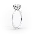 The Sandra Set With A 1 Carat Elongated Cushion Moissanite Discount