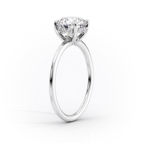 The Sandra Set With A 1 Carat Elongated Cushion Moissanite Discount