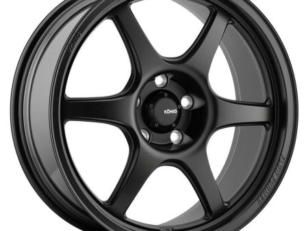 Konig Hexaform Wheels (18x8.5 5x112 ET+43) Matte Bronze or Matte Black Hot on Sale