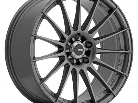 Konig Rennform Wheels (18x9 5x120 ET+35) Matte Grey Hot on Sale