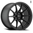 Konig Dekagram Wheels (19x8.5 5x114.3 ET+43) Semi-Matte Black Online now