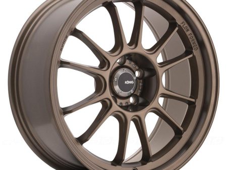 Konig Hypergram Wheels (15x8 4X100 ET+35) Race Bronze   Matte Grey   Metallic Carbon w  Machined Lips Cheap