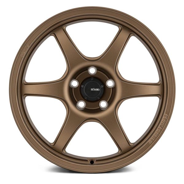 Konig Hexaform Wheels (17x8 4x108 ET+40) Matte Bronze or Matte Black Online Sale