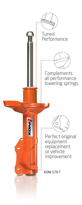 Koni STR.T Orange Shocks BMW 228i   235i F22 Coupe (14-18) Front or Rear Shocks Online Hot Sale